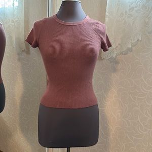 Women’s Victoria’s Secret purple sweater top size Sm